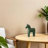 Stylish Swedish Dala Horse Figurine Art Piece Animal Statue for Bookshelves Desk Shelf Minimalist Room Aesthetic Decors