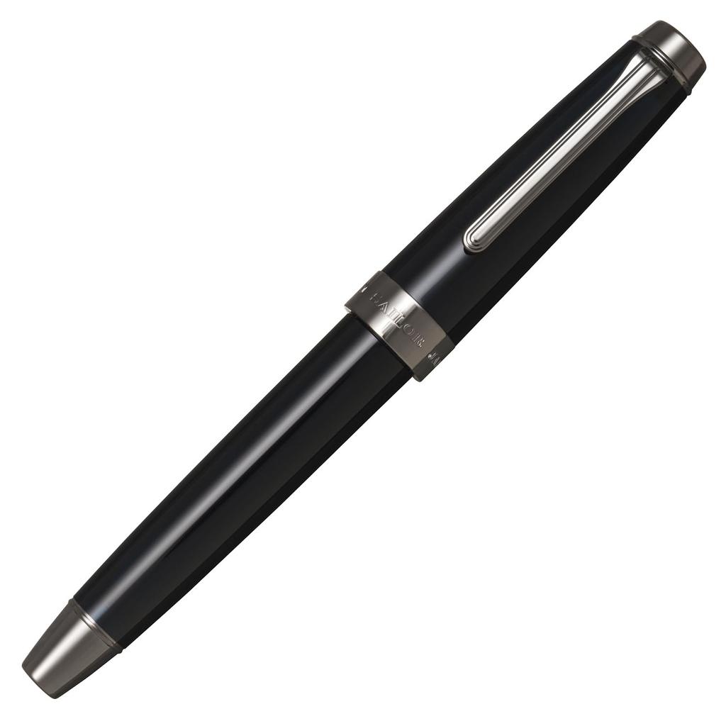 SAILOR Professional Gear Anchor Black Trim Fountain Pen 21K Nib Clear Dawn Blue Medium Nib Japan 11-5082-440