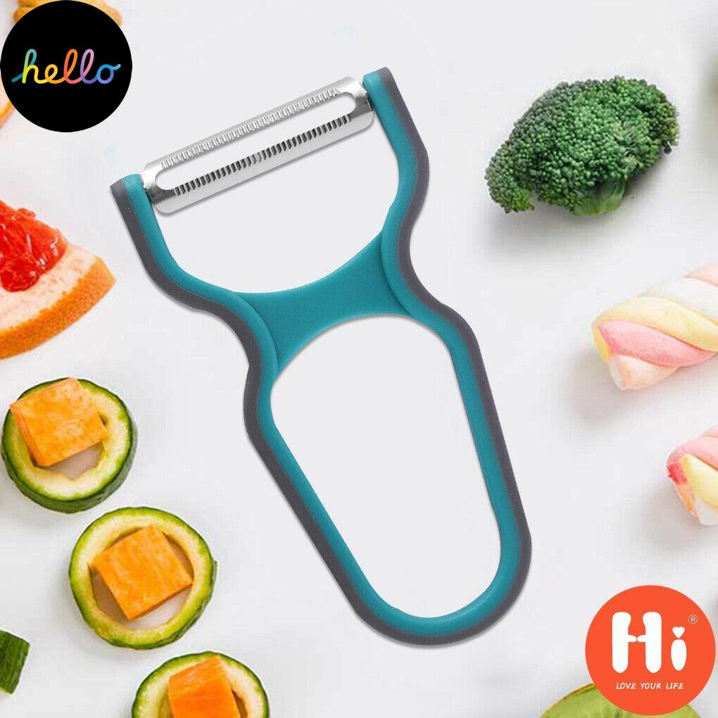 PDTO 3pcs Home Kitchen Peeler Set Vegetable Fruit Potato Non-slip Peeling Tool