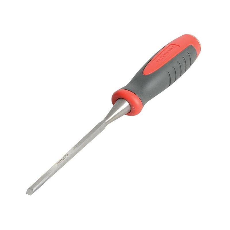 Faithfull Bevel Edge Chisel Red Soft Grip 6mm (1/4in)