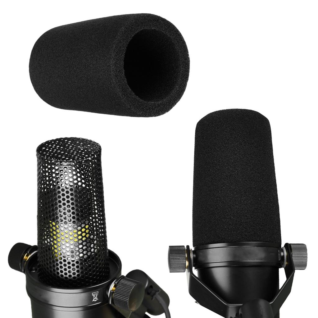 Geräuschreduzierender Mikrofon-Bildschirm-Schwamm Geeignet für SM7B & SM7dB Perfekt für Broadcast- & Studio-Umgebungen