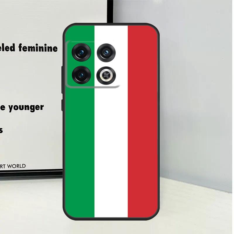 Italy Flag For OnePlus Nord 5 CE 2 3 4 Lite N20 N30 Case For OnePlus 12 13 11 9 10 Pro 10T 12R 13R 13T