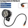 Reflektor LED do Kugoo Kukirin G2 Pro G2 Max Lampka Przednia na Kierownicę Lampa Przednia Akcesoria do Hulajnogi Elektrycznej Część Zamienna