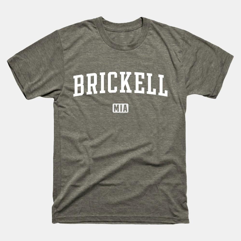 Brickell Shirt | Brickell Miami Classic T-Shirt Unisex T-Shirt XL