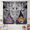 Halloween Curtains Horror Spooky Drapes Haunted House Mansion Curtain Bedroom Living Room Decor Made Of Polyester With Rod Pocket Great