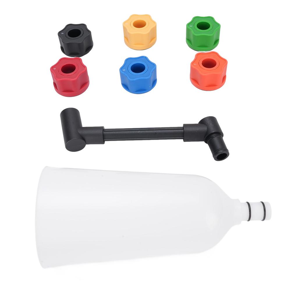 8Pcs Engine Oil Funnel Set Nylon Steel Anti Leakage High Temperature Proof Automotive Engine Oil Dispenser Funnel Kit