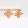 Fashionable Hibiscus Designs Studs Earrings for Women and Girls Vintage Charm Fashion Korean Romance Statement Pieces