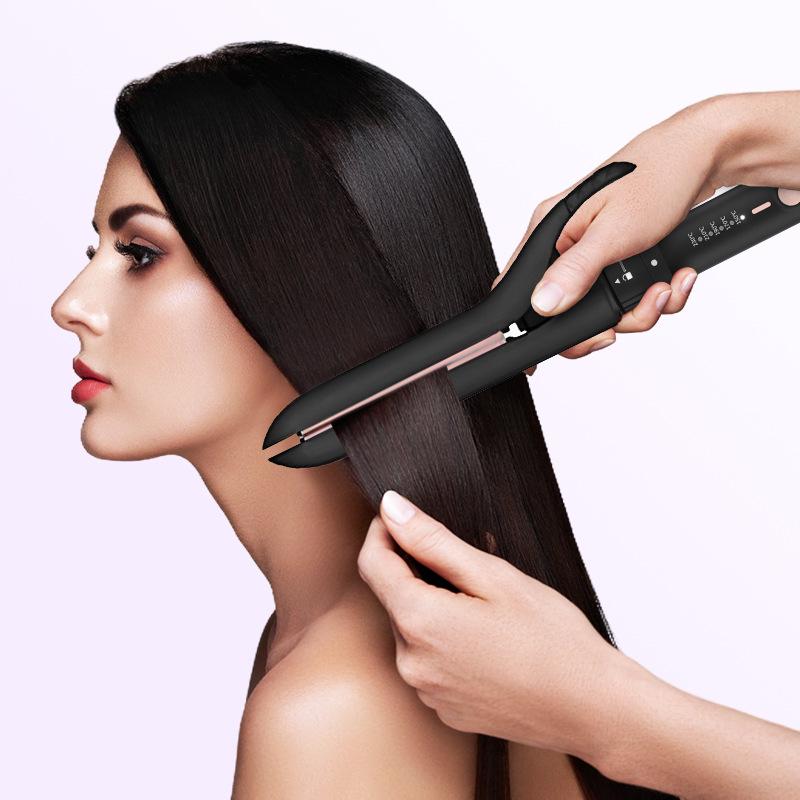 Three-in-One Large Wave Curling Wand Set with Replaceable Heads