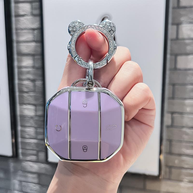 Tpu Car Remote Key Case Cover Protect Shell Fob For Chery Jetour Freer Freedom T2 Freer Traveller T1 Interior Accessories
