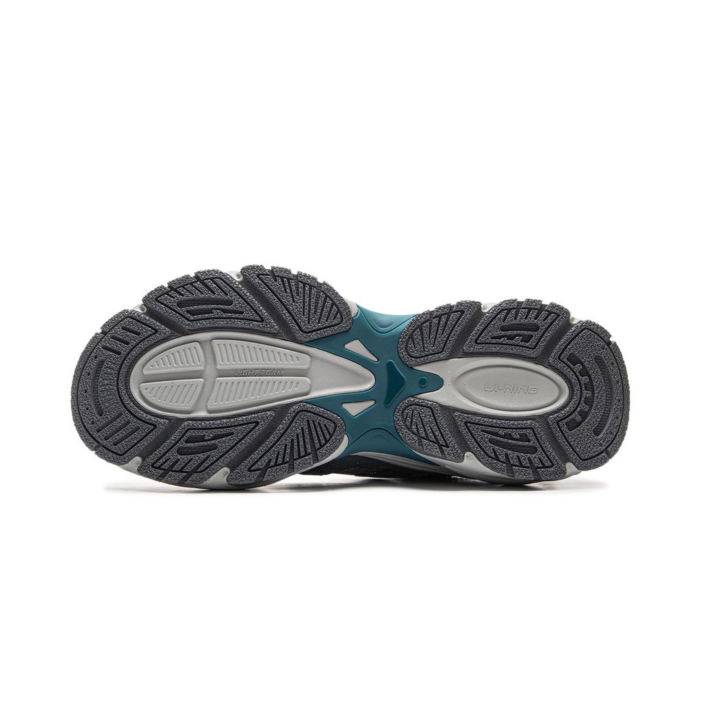 New LiNing Red Sugar 2 Anti-Slip And Wear-Resistant Breathable Low-Top Casual Shoes Men's Blue Gray AGCV123-3