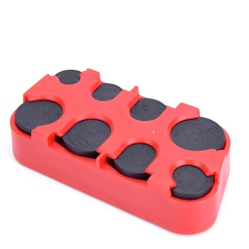Mini Euro Coin Dispenser Car Storage Coin Wallet Savings Box for Euro Coin Bank Coin Holder Case Plastic Storage Boxes