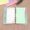 Rainbow Patterned Index Pages For Binders Easy To Rearrange Sections Ideal For Classifying Important Paper