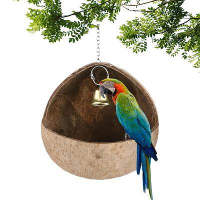 Bird Nest Warm Windproof Birdhouse Bird House Hut for Macaws Sparrow Parakeet Lovebird Conures Cockatiels Finches Garden Yard