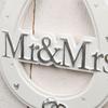 Amore Mr & Mrs Resin Wedding Plaque