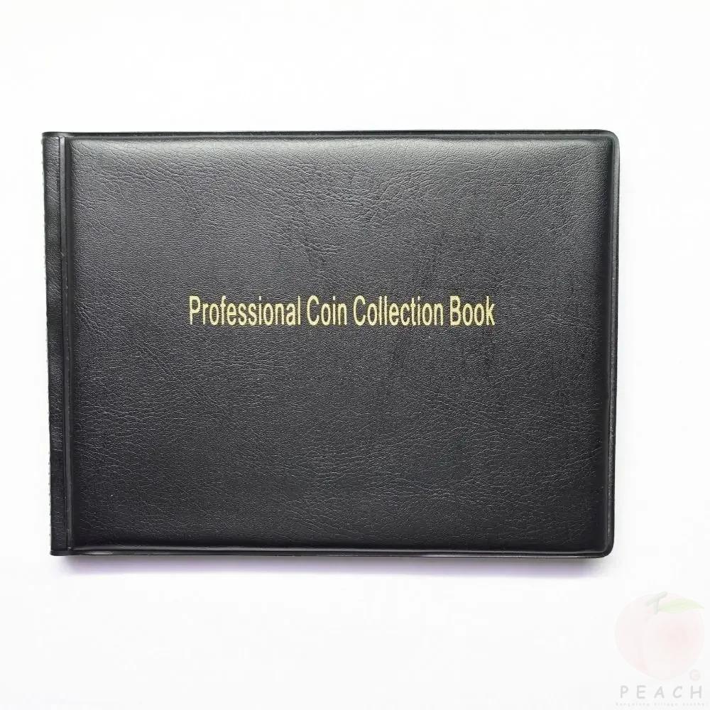 240 Pockets Coin Collection Holder PVC Penny Album Gifts Coin Collecting Album 10 Pages Coin Collection Book for Collectors