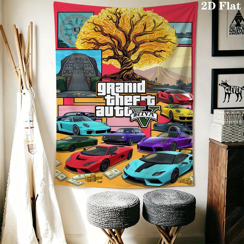 Grand Theft Auto V Urban Chaos Bedding 1 Duvet Cover 2 Pillowcase Without Core Soft And Comfortable Bedding Set Christmas Birthday Gift