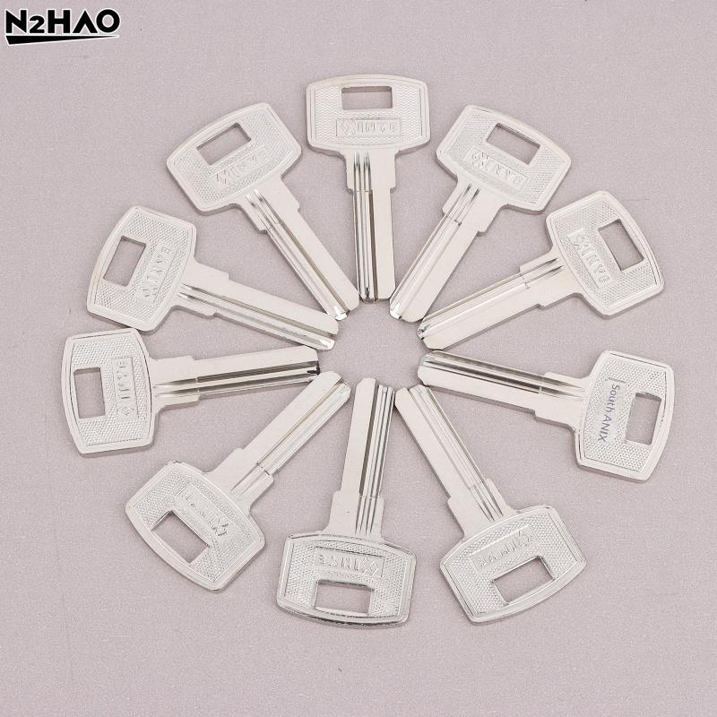 10 PCS/LOT Commonly Used Key Blank FAV1D Baili Double Slot Key Blank Key Material/Key Blank