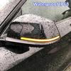 1 Pair Dynamic Smoked LED Side Mirror Turn Signal Lights For BMW F30 F31 F35 F80