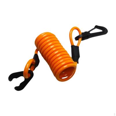 Außenborder Kill Stop Schalter Schlüssel Lanyard Seil Einziehbare Zubehör 4mm Durchmesser Leichte Wasserdicht