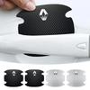 4pcs Car Door Bowl Scratch Protective Sticker For Renault Trafic Clio Laguna 2 Megane 2 3 Duster Logan Captur Koleos Accessories T333