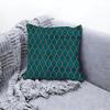 Shiny Diamond Pattern Print Cushion Cover Premium Comfort Reversible Pillow Cove Two in One Design for Any Room  Car Interior