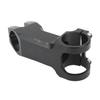 Bike Stem Aluminium Alloy Black Mountain Bike Handlebar Riser Negative 25 Degrees Bike Short Handlebar Stem Riser 70mm