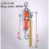 1T-2T Japanese style ratchet cable puller hand steel wire rope winch puller pulling wire grip Industrial grade webbing sling.