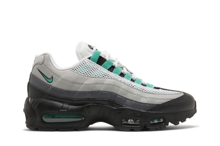 Women's Sneakers Nike Air Max 95 Black Stadium Green (Women's) Black/Stadium Green-Pearl Grey