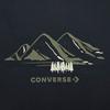 Converse Go Outdoor T Shirt Men's Black 10024357-A02