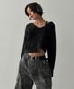THE GREEN LAB Hairy Soft Knit [Black]