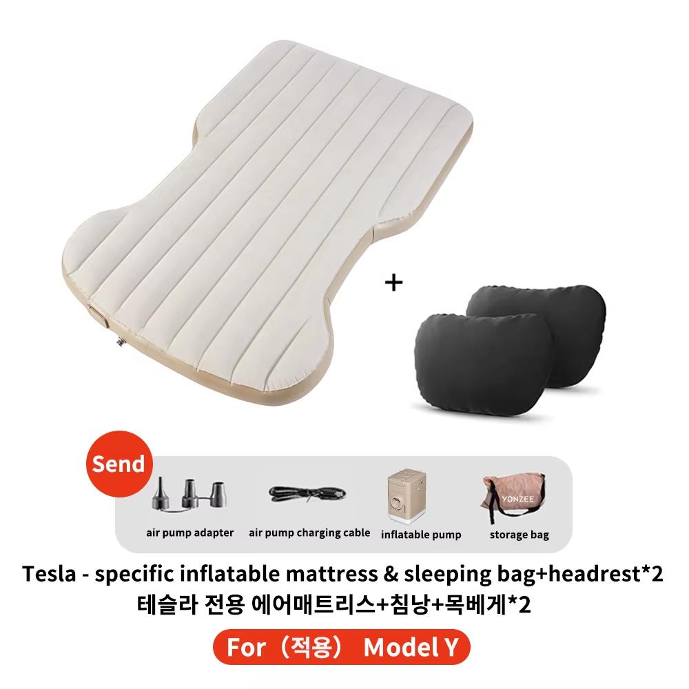YZ For Tesla Model Y Juniper 2021-2026 Mattress Automobile Self-Inflating Mattress Travel Mattress Inflatable Camping Mattress