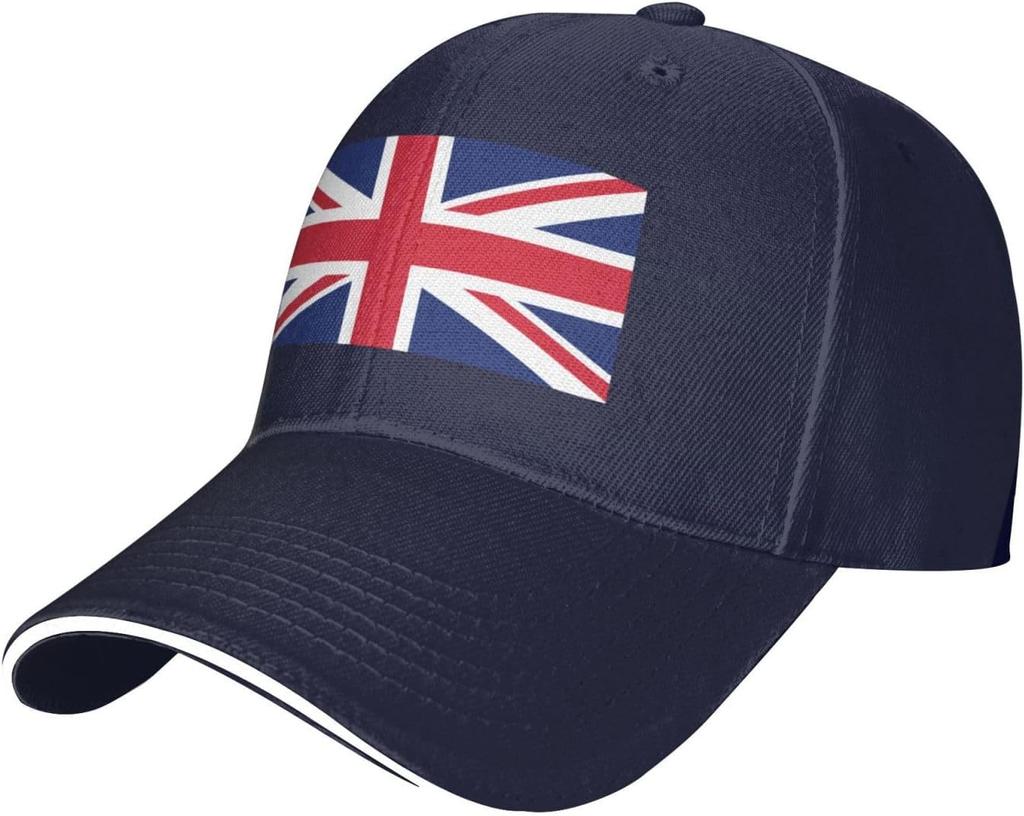 United Kingdom UK Flag Snapback Cap Funny Casquette Adjustable Baseballcaps Unisex Sports Cap