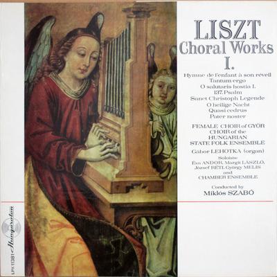 LP Record FRANZ LISZT  GYR GIRLS CHORUS M  Choral Works I SLPX11381 Hungaroton 1968 Hungary Classical Used