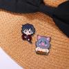 Demon Slayer Anime Character Brooch Trendy Badge Accessory