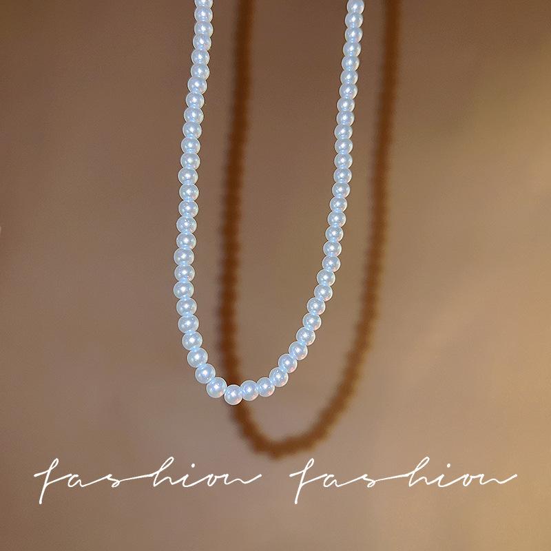 Butterfly zircon titanium steel necklace versatile niche light luxury collarbone chain with jewelry wholesale