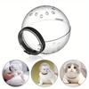Breathable Cat Muzzle Anti-Bite Grooming Mask Anti-Licking Protective Space Hood Mask Cover Muzzle Bath Grooming Cat Accessories