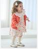 David Bella Children's Dress Spring Dress Girls' Sweet Printed Floral Skirt