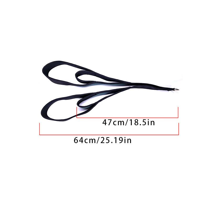 

Biceps Training Double Head Pulling Strap Pilates Muscle Fitness Accessories Lower Waist Rope Fitness Arm Rope One pack