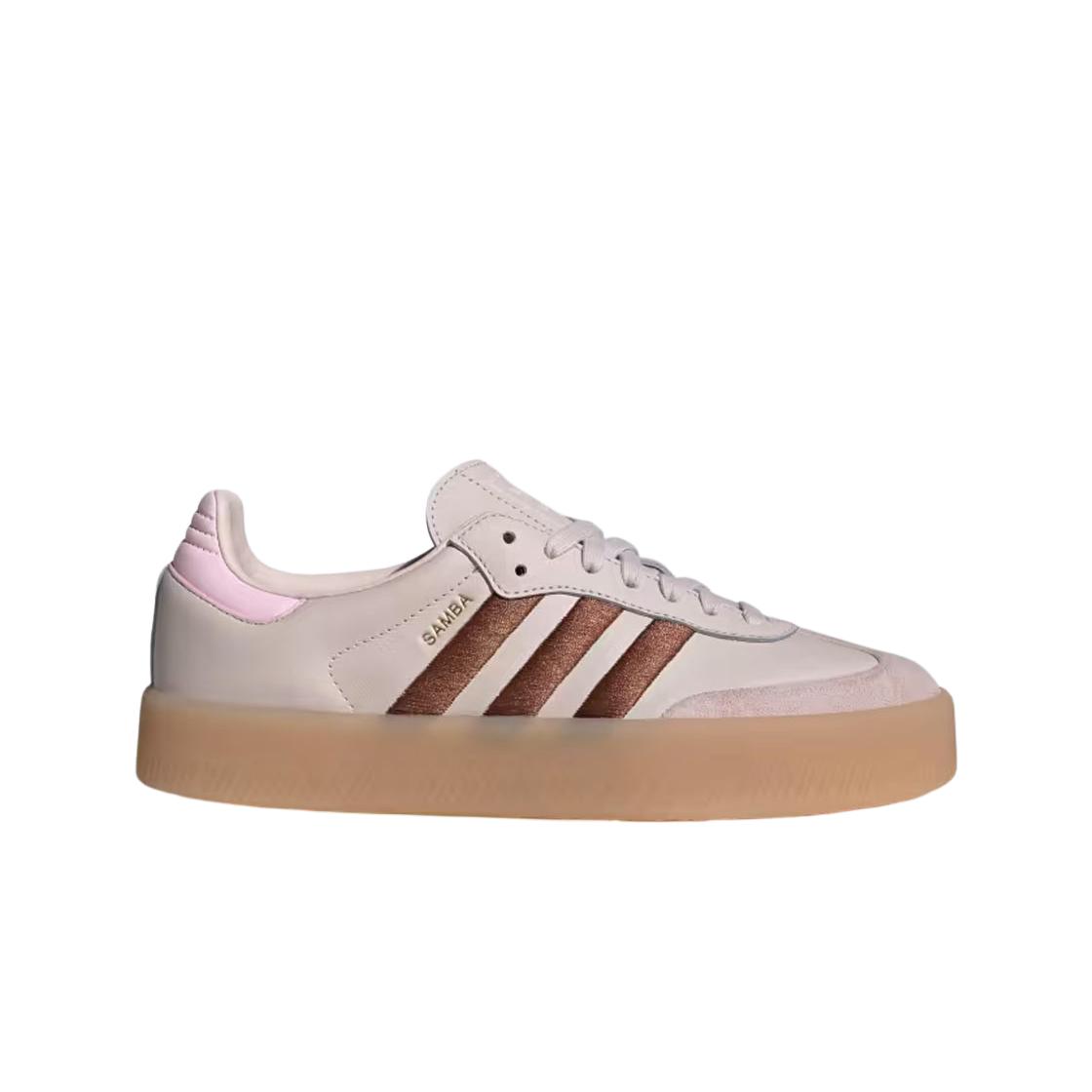 

(в) Adidas Sambae Пудрово-лиловый Подержанный Коричневый 235