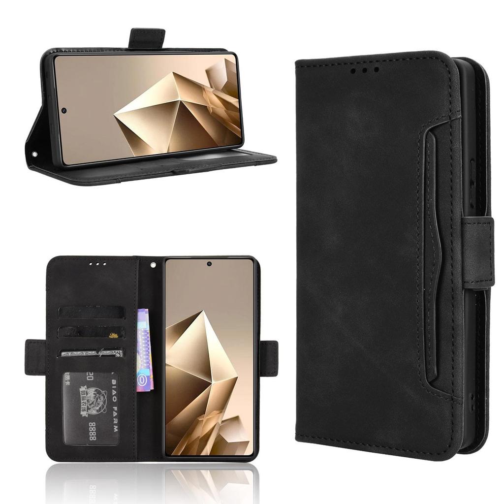 Flip Cover for Infinix Note 50 Pro 4G PU Leather Full-Body Protection [Flip Vintage Leather] Durable Retro Phone Case