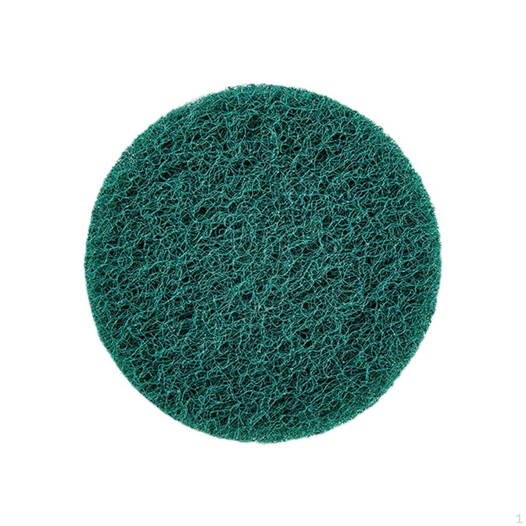 4 Inch Flocking Scuff Pads for Rust Removal And Deburring, Wet Dry Use