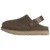 Goldenstar Clog Suede Casual Shoes Women's Dense Smoke Green 1138252-DNSS