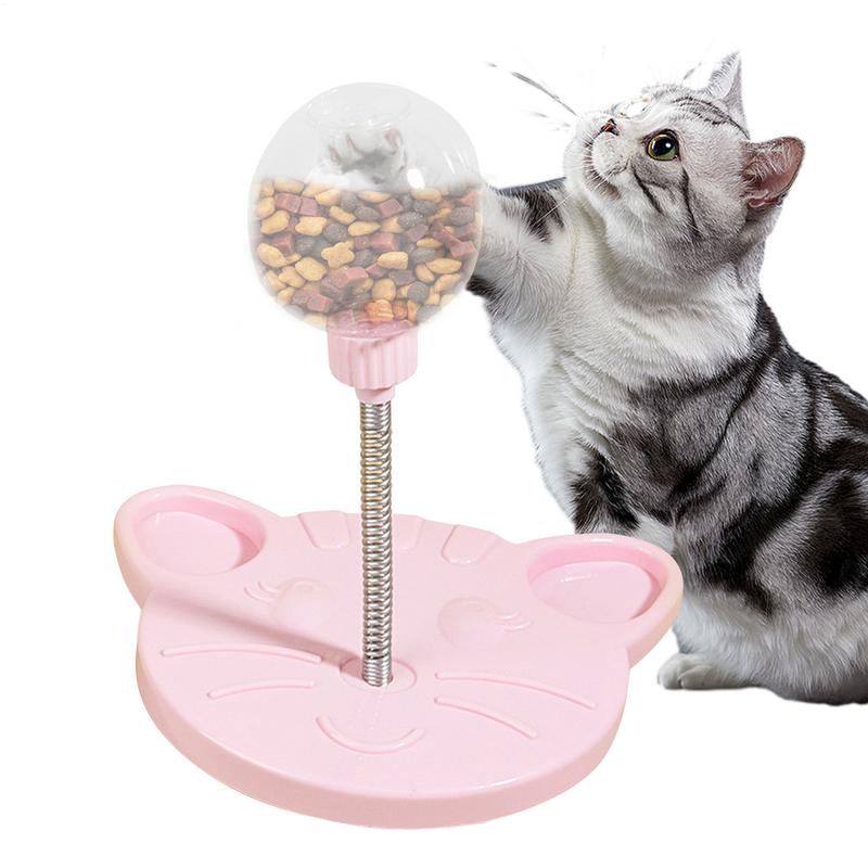 New Cat Puzzle Food Leaking Ball Toy Cat Dog Interactive Treat Leaking Toy Catnip Slow Cat Dog Feeder Fun Pet Products Accessory