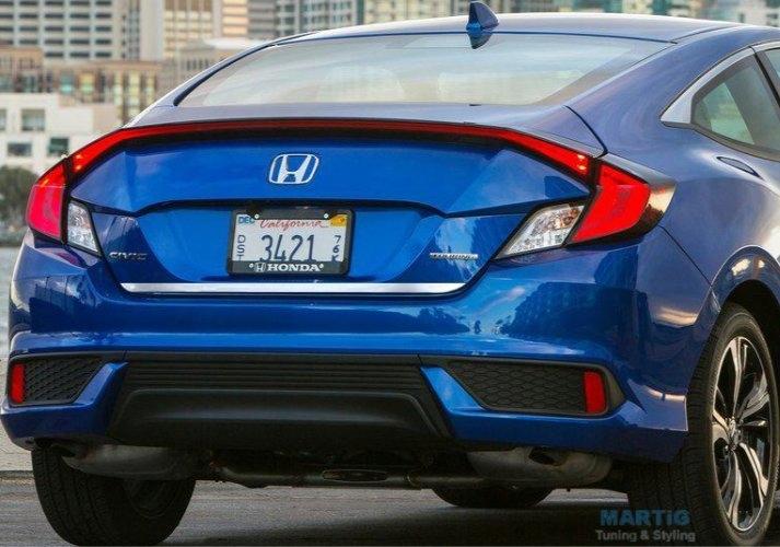 Honda Civic X Hb - Listwa Chrom Klapa Bagażnik Tył