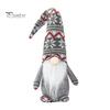 Ozdoba Świąteczna w Pudełku Prezentowym Dekoracja Świąteczna Krasnal Boże Narodzenie, Pluszowy Tomte Szwedzka Figurka, Miękka Skandynawska Przytulna Dekoracja Wiejska Lalka Krasnala dla
