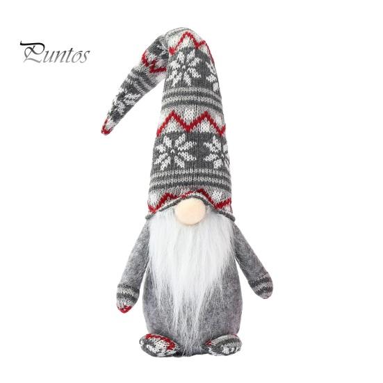 Ozdoba Świąteczna w Pudełku Prezentowym Dekoracja Świąteczna Krasnal Boże Narodzenie, Pluszowy Tomte Szwedzka Figurka, Miękka Skandynawska Przytulna Dekoracja Wiejska Lalka Krasnala dla