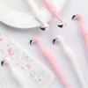 2Pcs Flamingo Silicone 0.5mm Gel Pen Student Stationery School Supply Black Ink