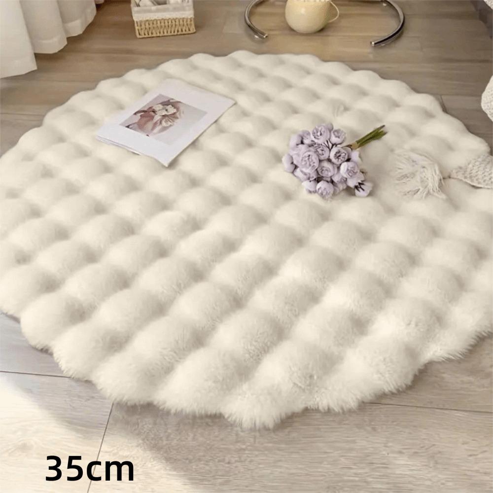 

Washable Pet Cushion Pad Non-Slip Bottom Round Pet Mat New Pet Blanket