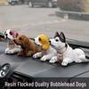 Celebrity Bobblehead Dog Car Ornament – Fun Interior Decoration for Console