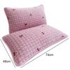 Cute 48*74cm Pillow Cover Cotton Velvet Pillow Case Protector Warm Rectangle Pillowcase Autumn/Winter